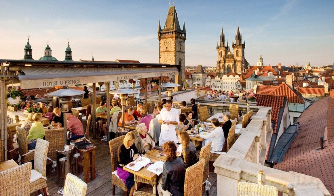 Dining in Prague
