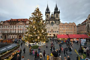 Julstämning i Prag