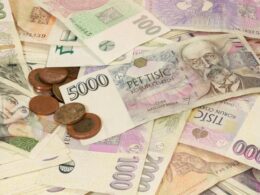 Tsjechische valuta Geld in Praag