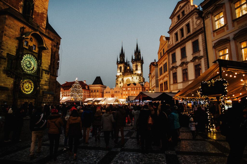 Mercado de Natal do Castelo de Praga
