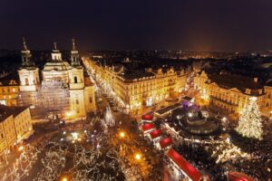 December in Prague