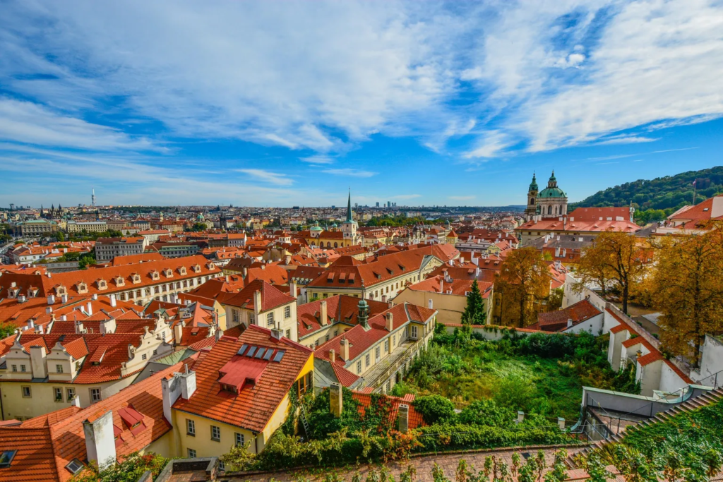 Ansicht von Prag