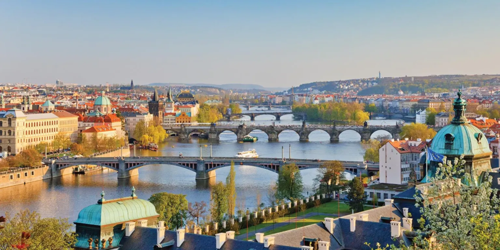 View of Prague