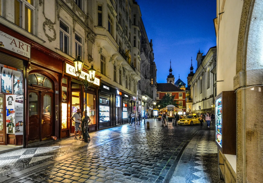 Upptäck Prag genom dess gator