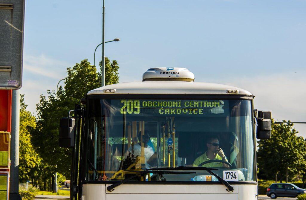 Autobus w Pradze
