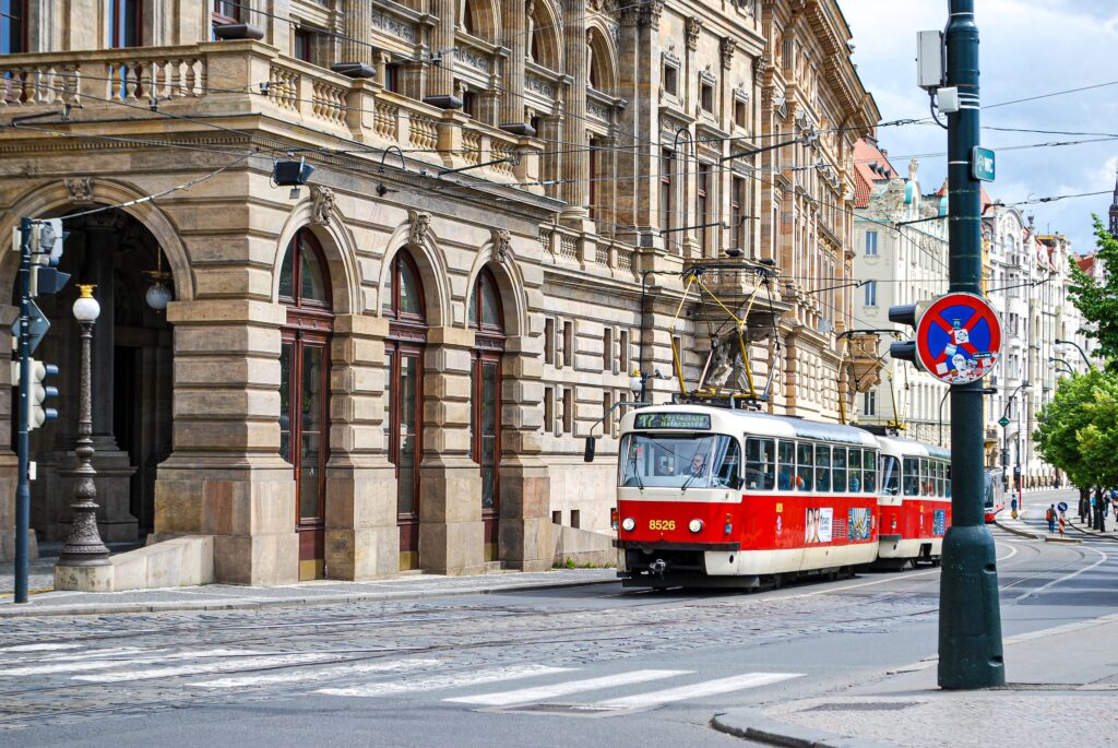 Tramwaj w Pradze