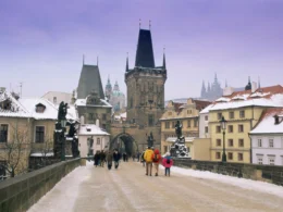 pogoda w grudniu w Pradze