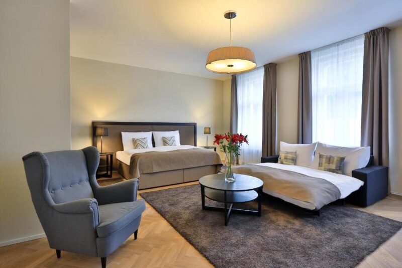 Stunning Penthouse Apartment With Castle View In Prague image