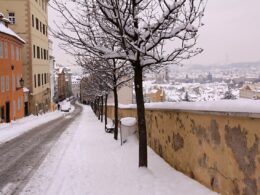 Praga w zimie