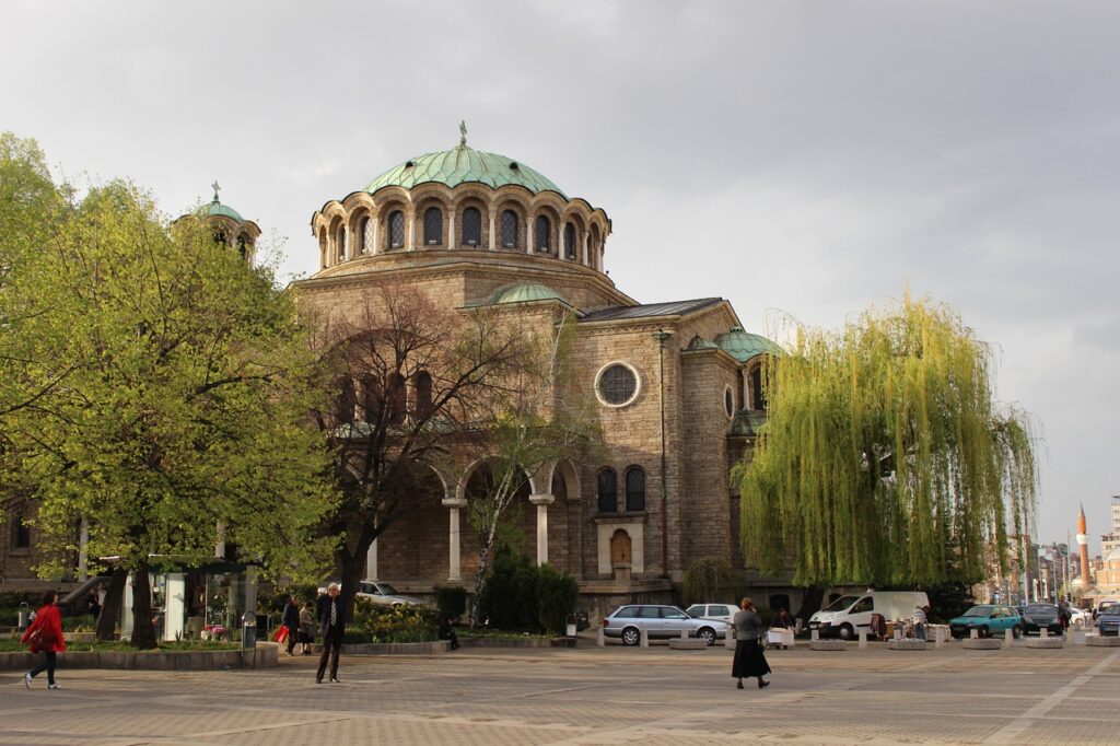 Sofia Bulgarien Stadtzentrum