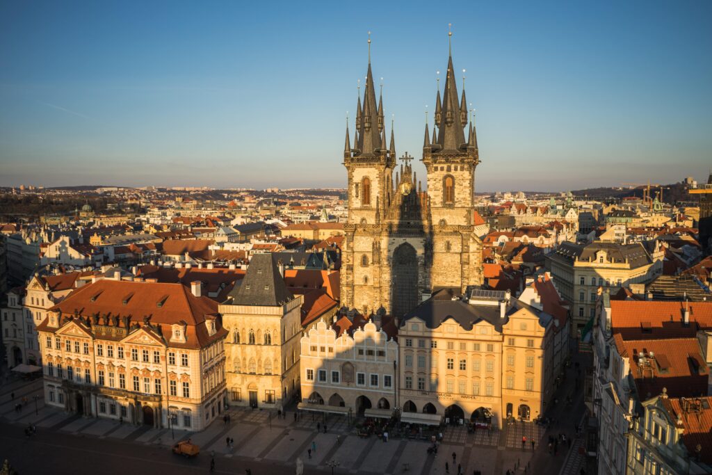 Prahan kaunis näkymä