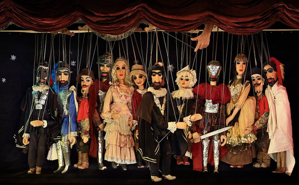 návštěva pražského Národního divadla marionet