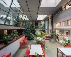 Langlebigkeit Cafe Interieur