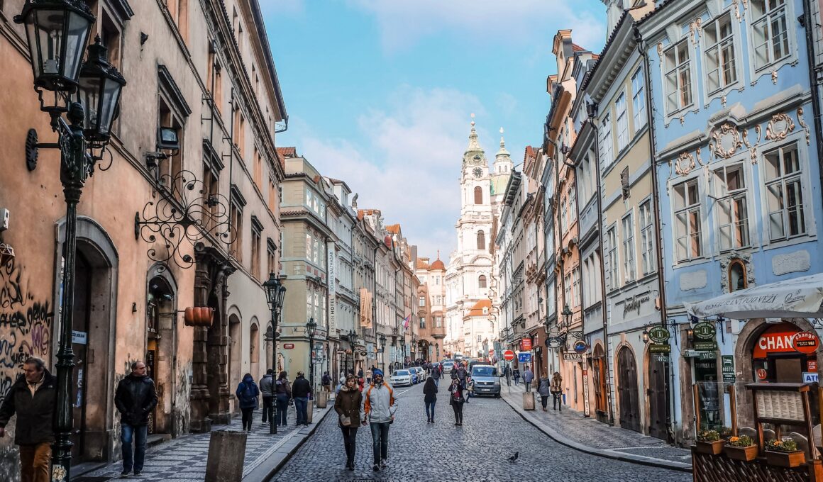 Les rues de Prague