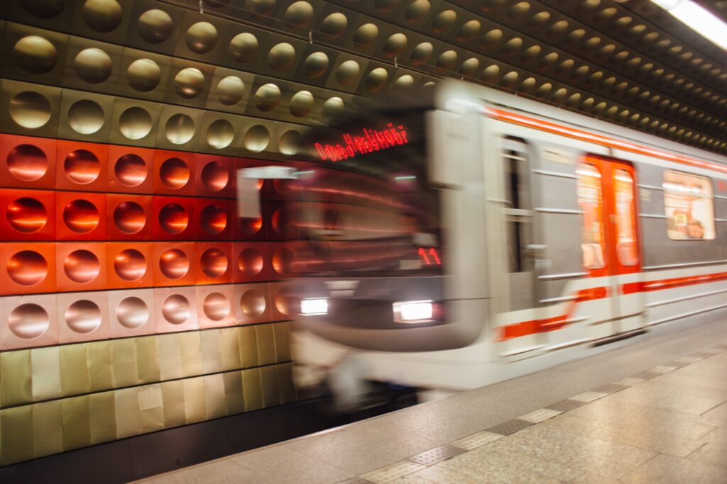 Metro in Prag