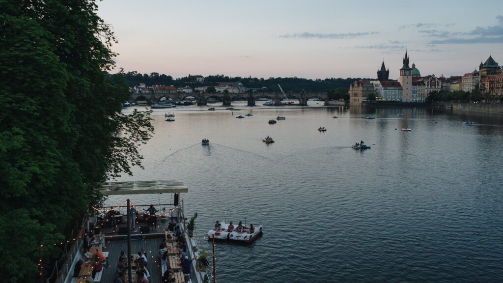 Croisière sur le fleuve Prague