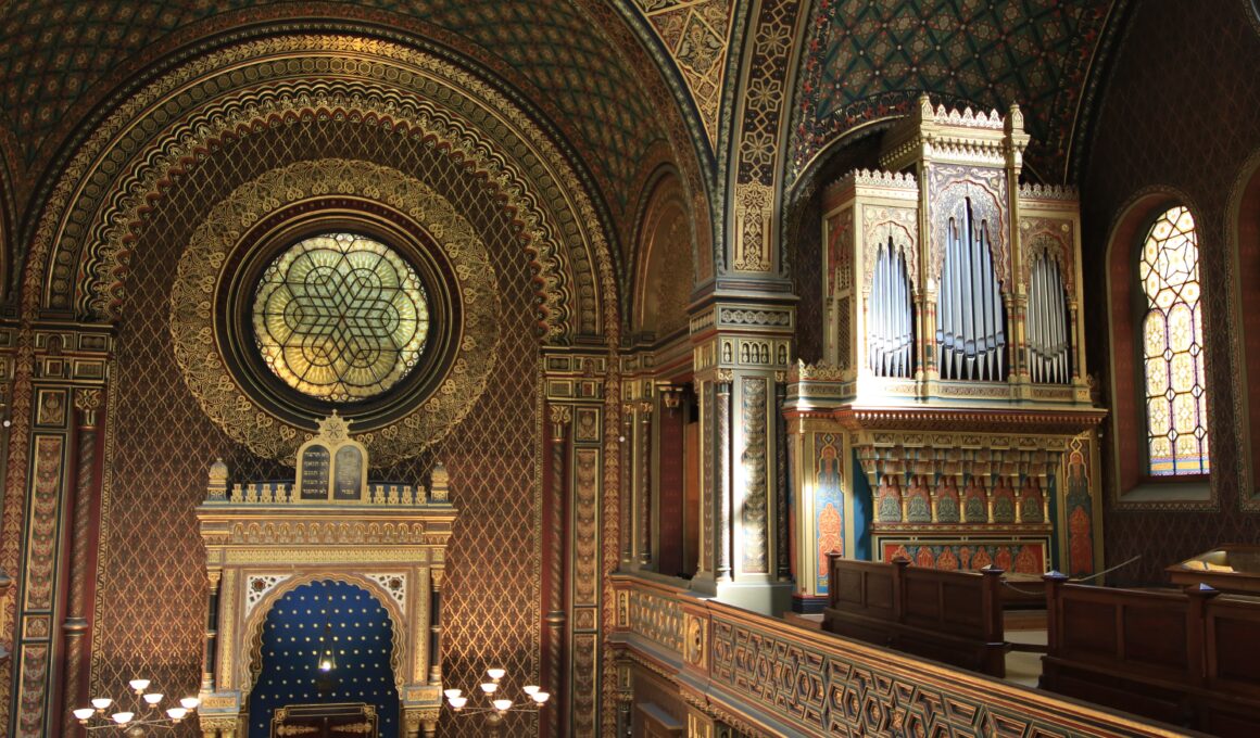 Sinagoga do Gueto Judeu em Praga
