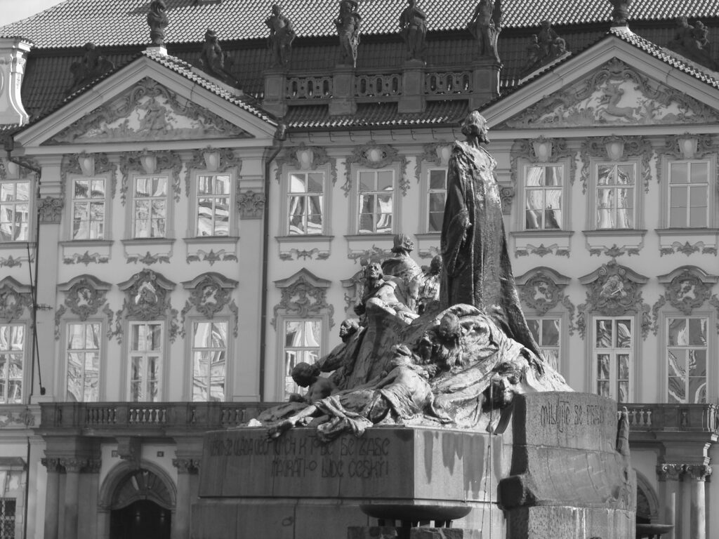 Άγαλμα του Jan Hus